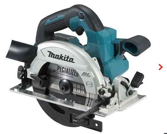 SIERRA CIRCULAR INALAMBRICA 18V LXT SIN BATERIA SIN CARGADOR - MAKITA DHS660Z