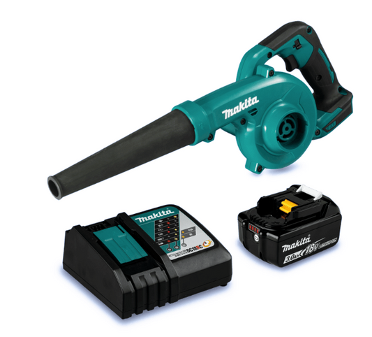 Soplador Inalámbrico 18V Incluye Batería 18V 3Ah y Cargador Makita