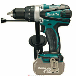Taladro-Atornillador C/Percusión 13 mm. Inalámbrico 18V DHP458Z Sin Batería Sin Cargador Makita