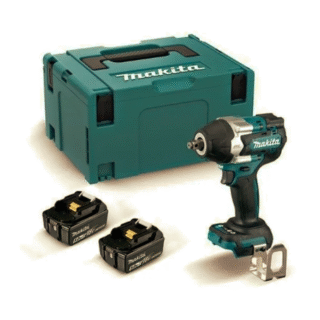 Llave de Impacto Inalámbrica 170mm 18V + 2 Baterías + Cargador DTW700RTJ Makita