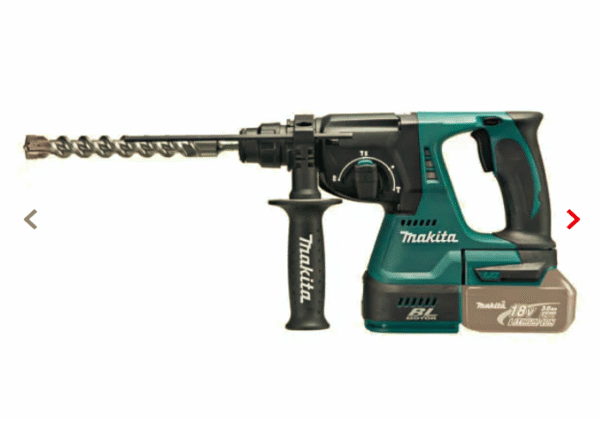 Rotomartillo SDS Plus 24mm DHR242Z Sin batería Sin cargador Makita