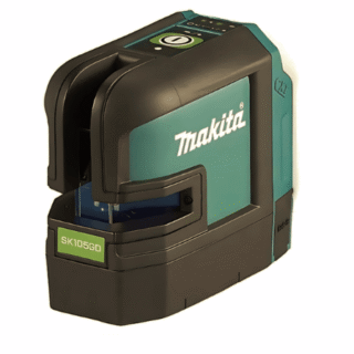 Nivel Laser de Lineas Verde Cruzadas Sin Batería Sin Cargador SK105GDZ Makita