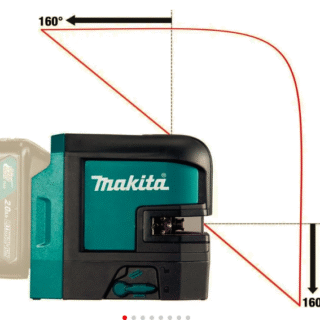 Laser de Líneas Cruzadas Inalámbrico 12V SK105DZ Sin Batería Sin Cargador Makita