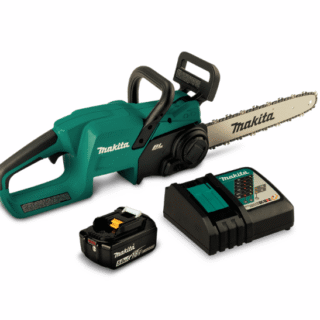 Electrosierra Inalámbrica 18v Espada 14" Incluye 1 Batería 18v 5.0ah y Cargador Simple - Duc357rt (Makita)